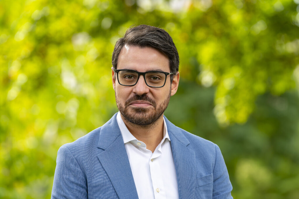 Portrait of Glauco Schettini.